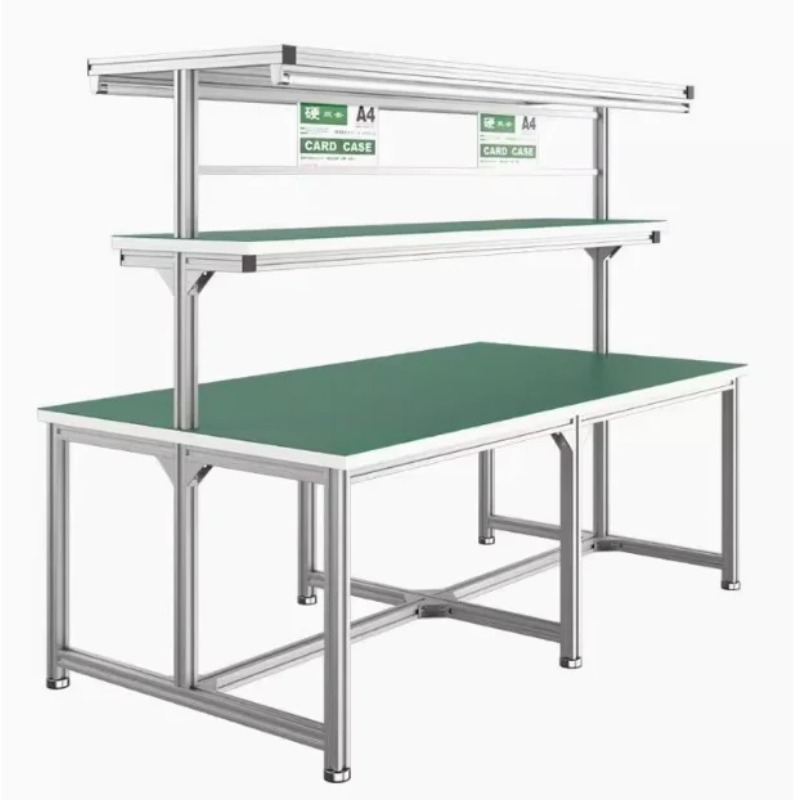 Electronics Repair Table - Meja Kerja Bengkel Kayu yang Dapat