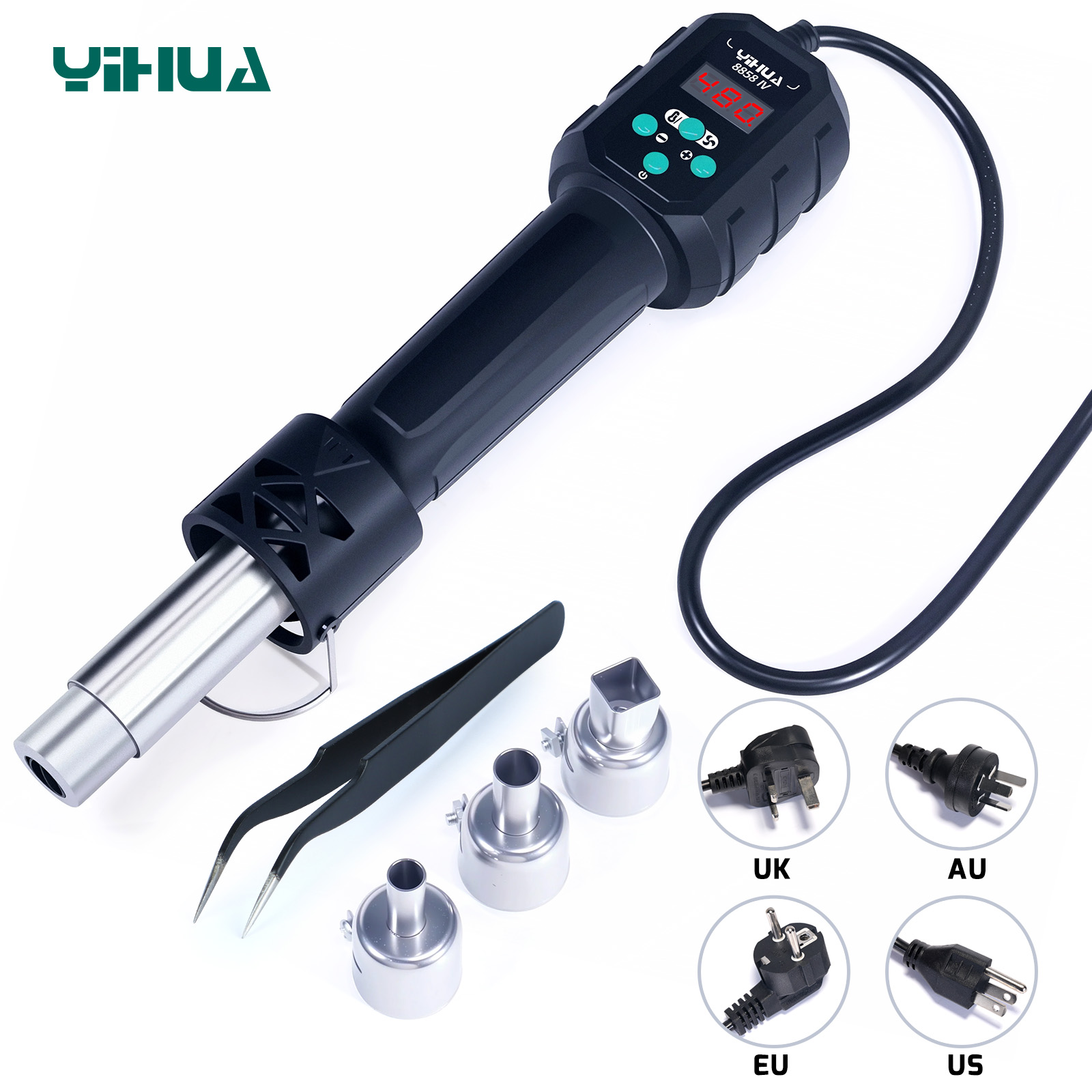Hot Air Station 858 - YIHUA alat Solder IC BGA, alat
