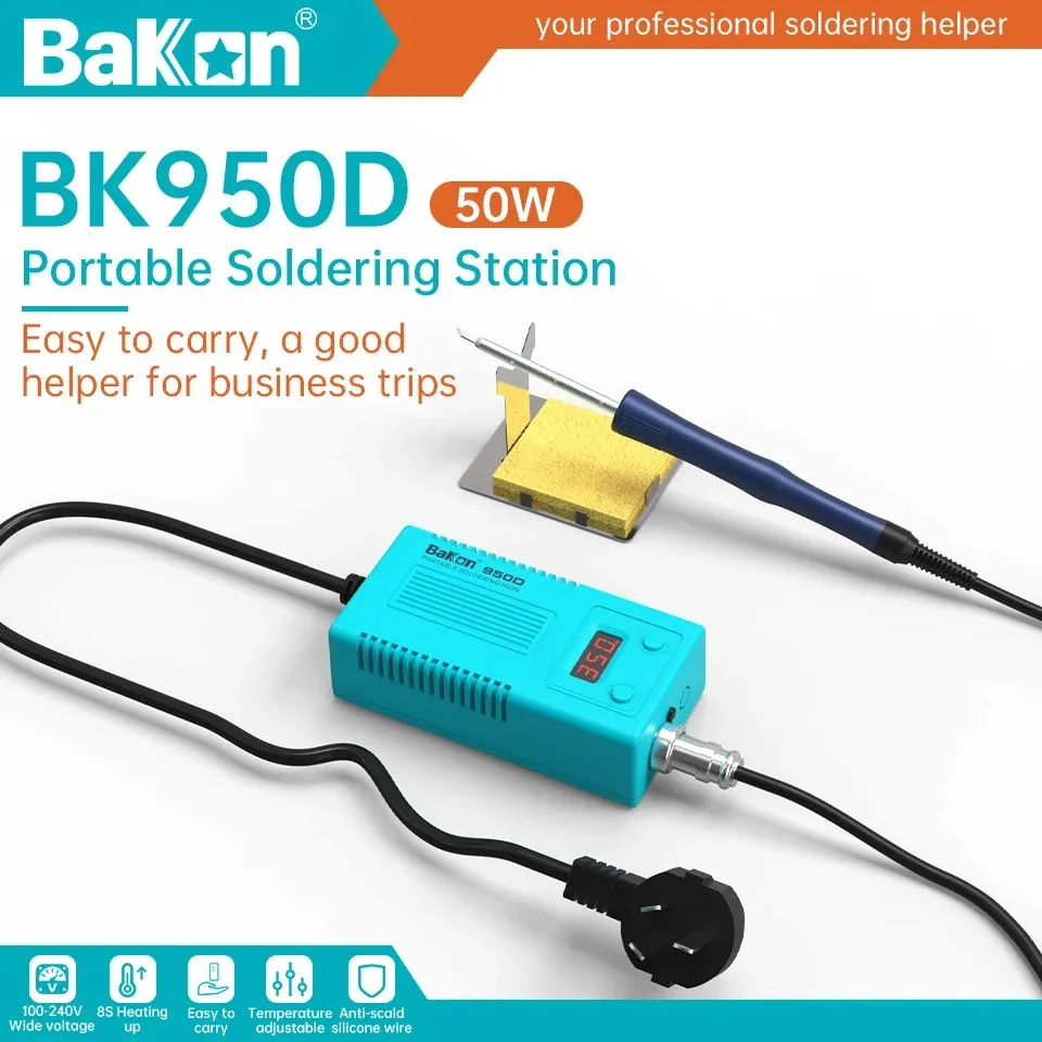 Electronics Repair Manual - Stasiun Solder Bakon BK950D T12 Pengaturan