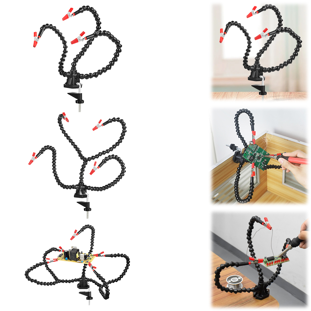 Pcb Holder Clamp - Alat Tangan Ketiga Penyolderan Penjepit Meja