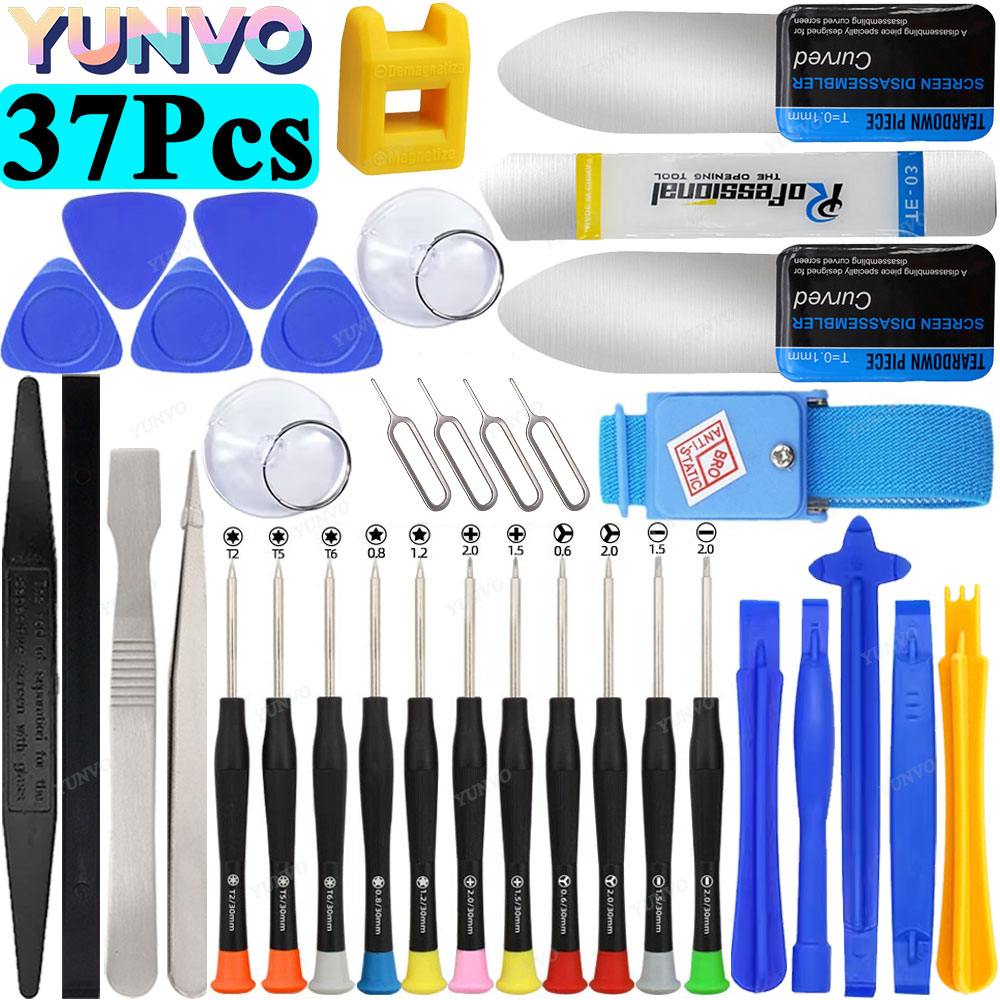 Phone Opening Tool - Set Obeng Perbaikan Ponsel, Alat Pembongkaran