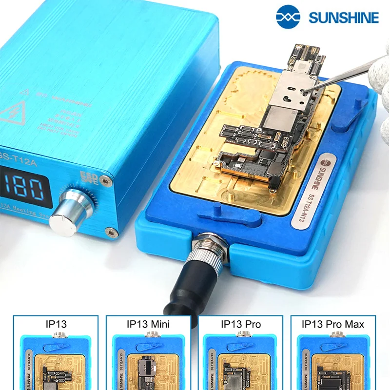 Electronics Repair Table - Stasiun Pemanas SUNSHINE T12A untuk Platform