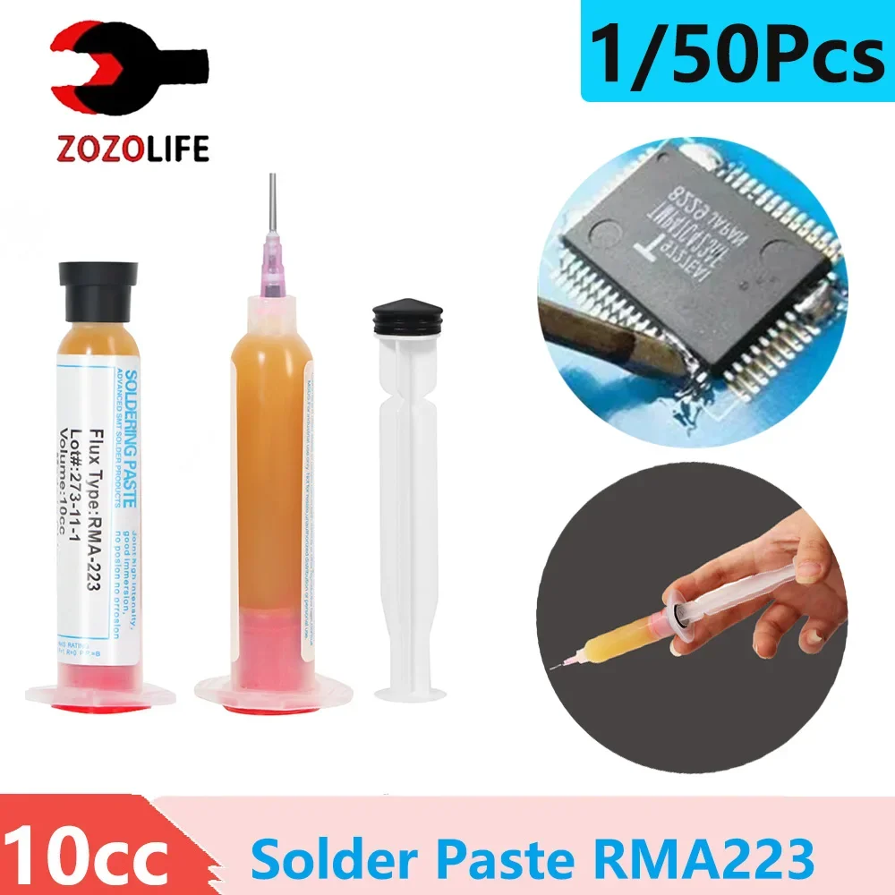Soldering Flux Liquid - 1/50 buah fluks pasta Solder RMA-223