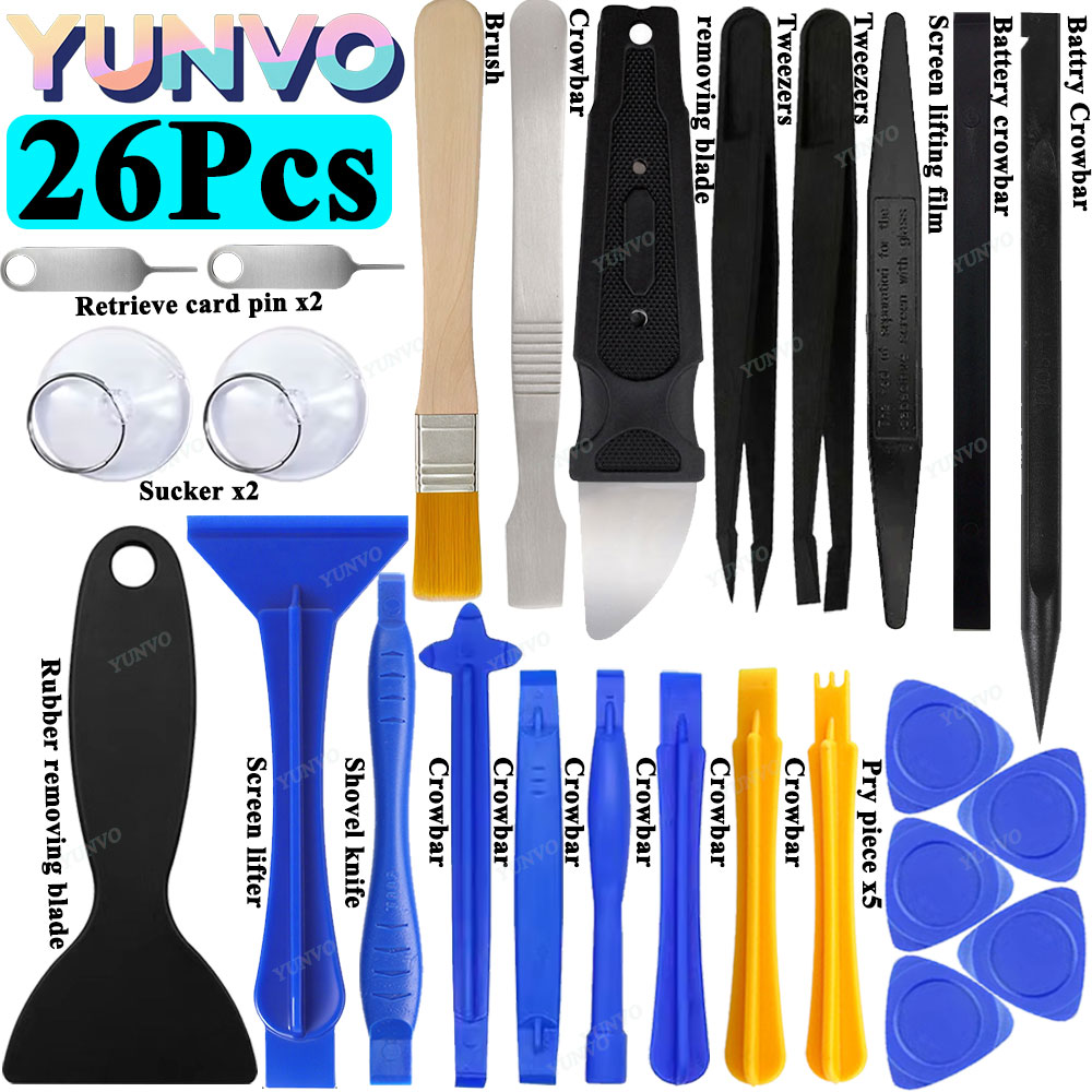 Electronics Repair Equipment - Kit Alat Pembuka Layar Universal, Alat