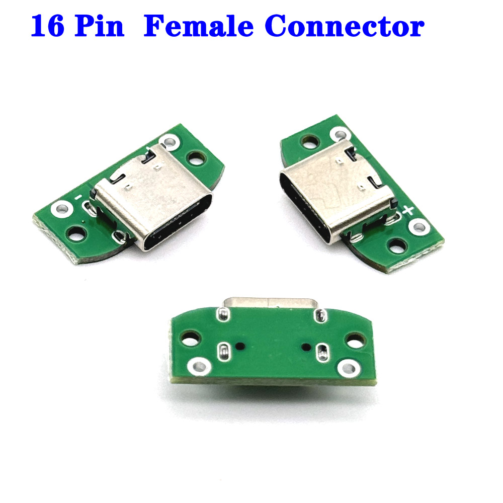 Pcb Holder Clamp - Konektor USB 3.1 Tipe C Female