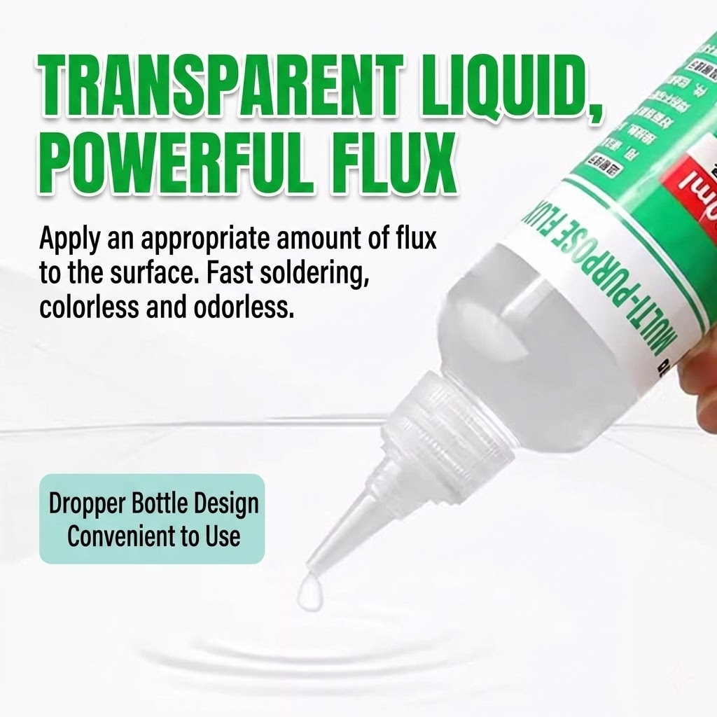 30ml/50ml Cairan Flux Solder M - Soldering Flux Liquid ulasan dan harga