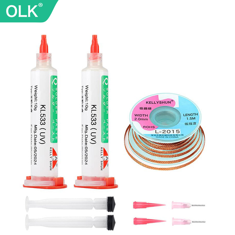 Fluks Solder BGA KL533-ASM unt - Soldering Flux Liquid ulasan dan harga
