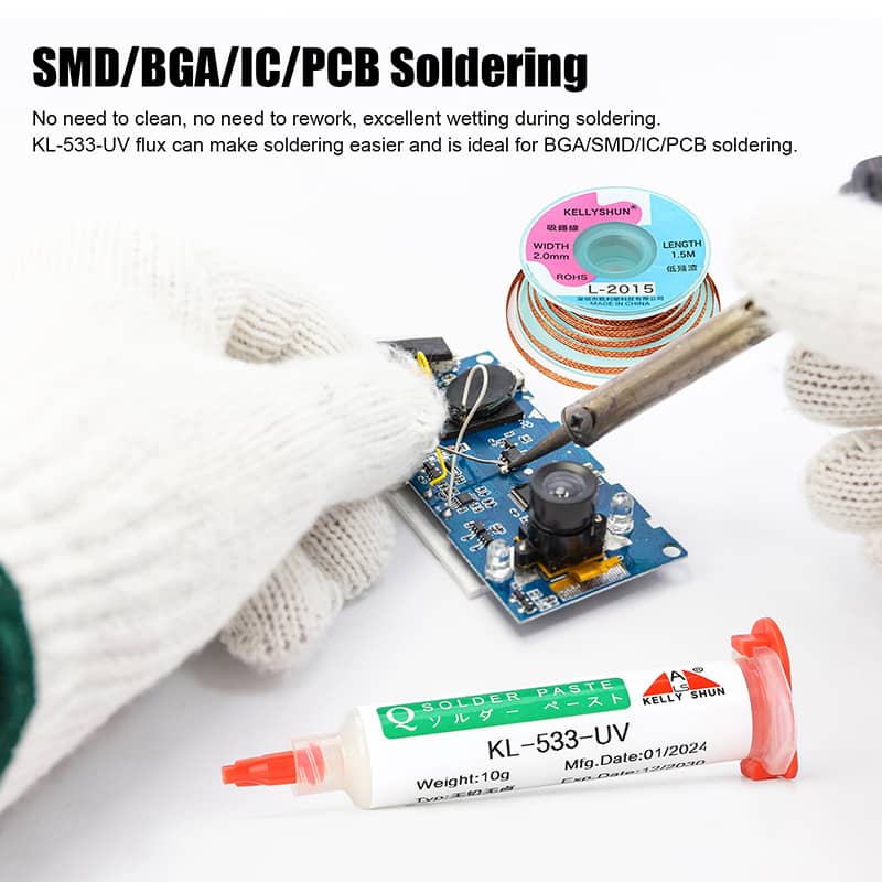Fluks Solder BGA KL533-ASM unt - Soldering Flux Liquid ulasan dan harga