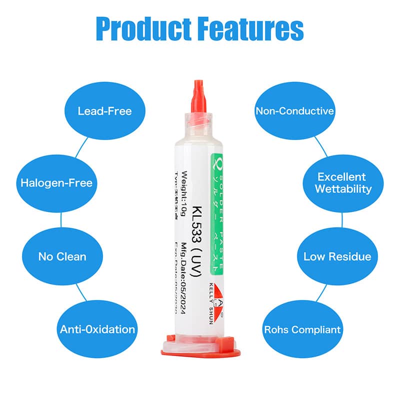 Fluks Solder BGA KL533-ASM unt - Soldering Flux Liquid ulasan dan harga