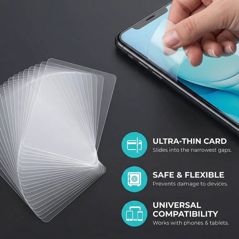 50 Buah Kartu Pembuka Layar Po - Phone Opening Tool ulasan dan harga