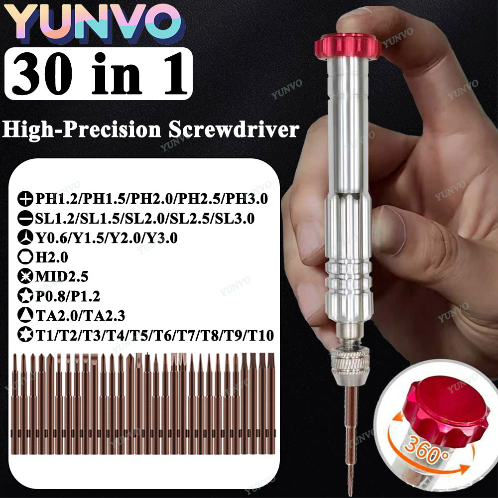 Set Obeng Presisi Magnetik 30  - Electronics Repair Equipment ulasan dan harga