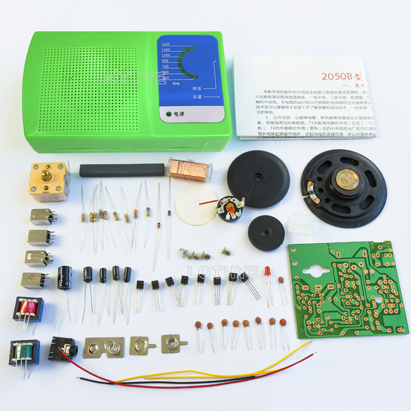 ZX2050B Kit Elektronik DIY, AM - Electronics Repair Table ulasan dan harga