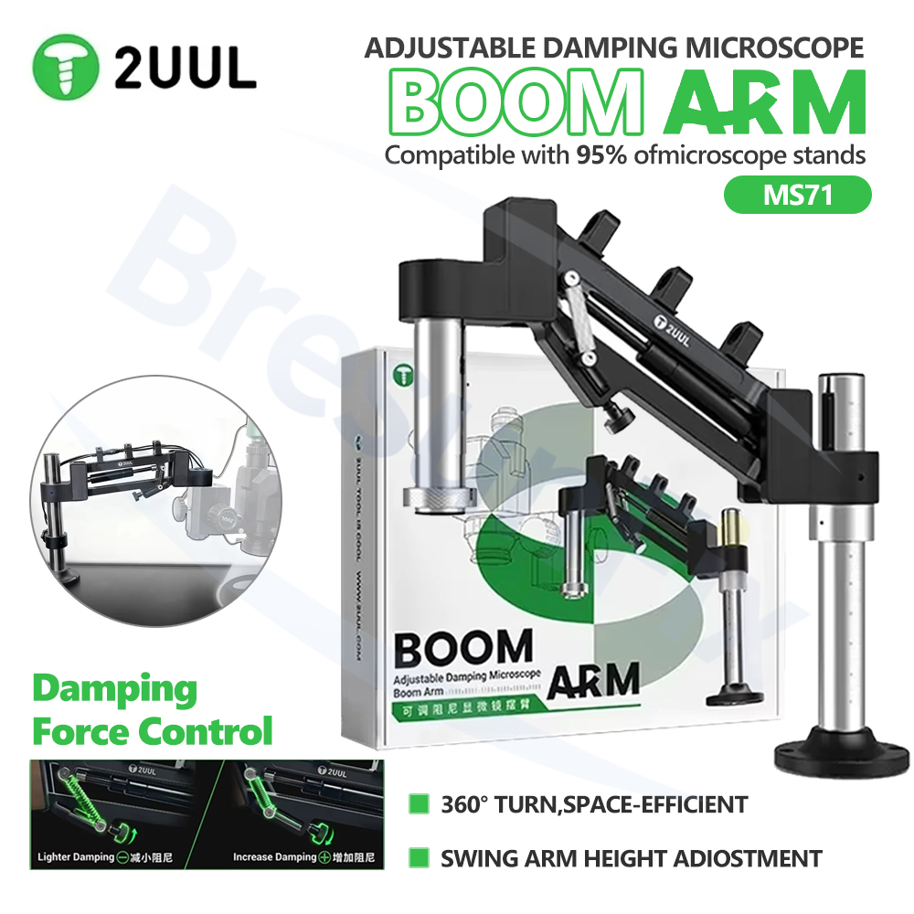 2UUL MS71 Lengan Ayun Mikrosko - Electronics Repair Equipment ulasan dan harga