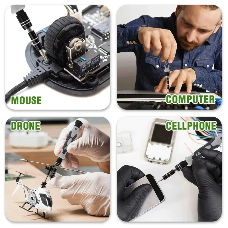Set Obeng Magnetik Portabel 11 - Electronics Repair Equipment ulasan dan harga