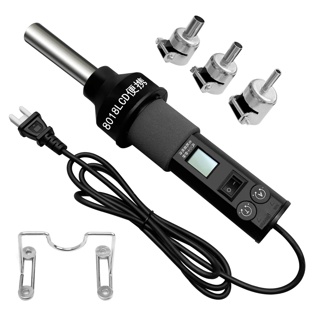 LCD Digital panas pistol udara - Hot Air Station 858 ulasan dan harga