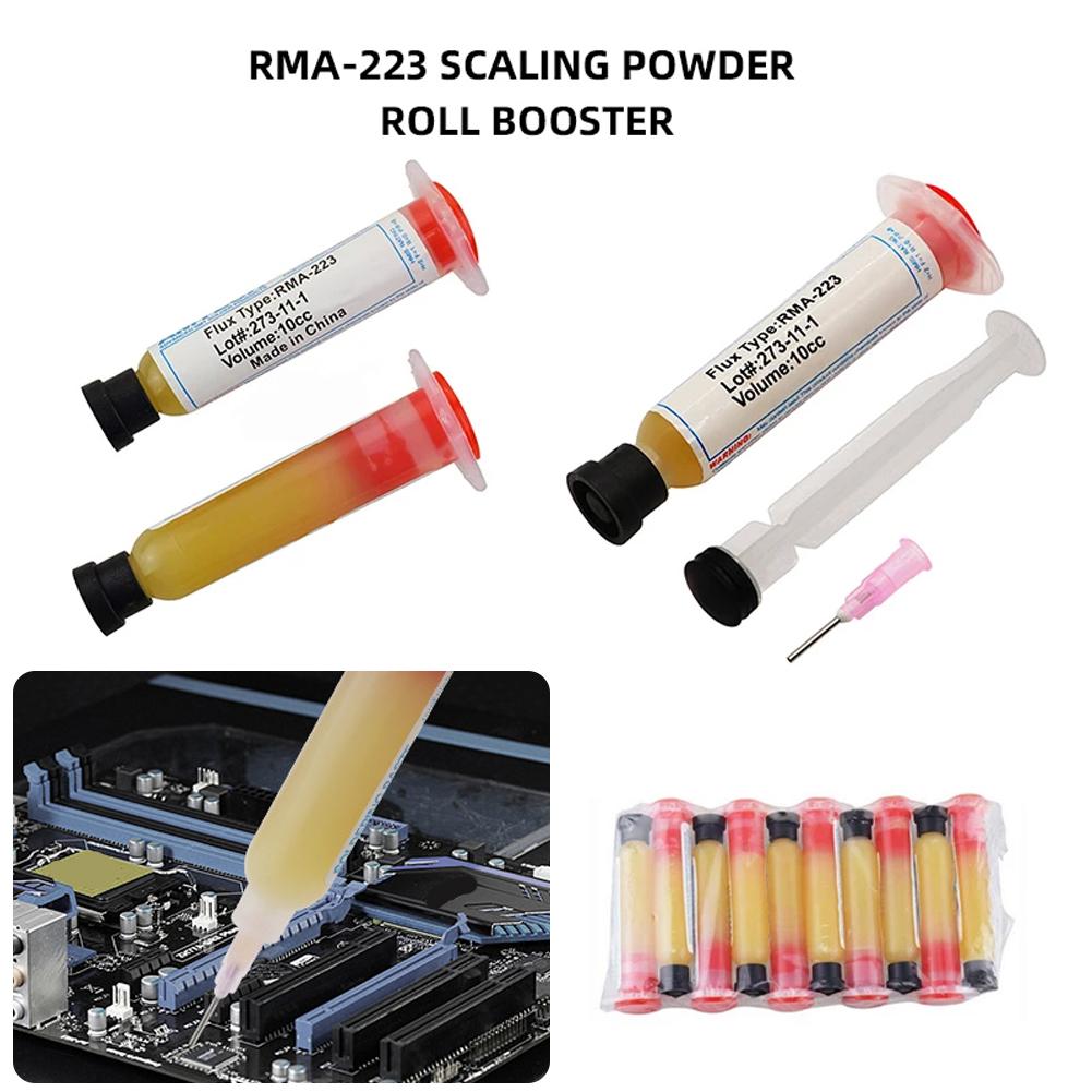 10cc RMA223 Pasta Solder Tanpa - Soldering Flux Liquid ulasan dan harga