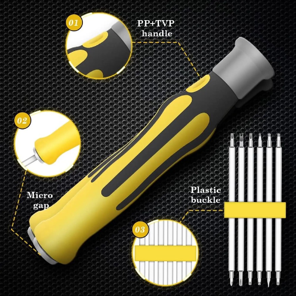 Set Obeng Multifungsi 12 In 1, - Phone Opening Tool ulasan dan harga