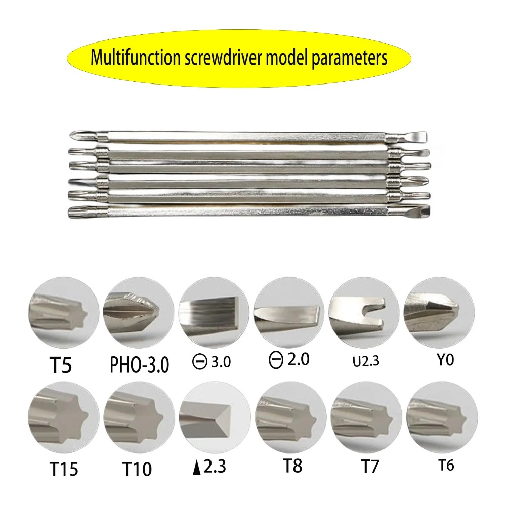Set Obeng Multifungsi 12 In 1, - Phone Opening Tool ulasan dan harga