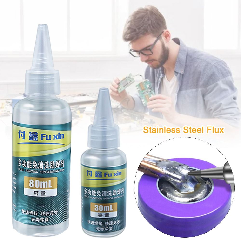 30ml 80ml Fluks Baja Tahan Kar - Soldering Flux Liquid ulasan dan harga