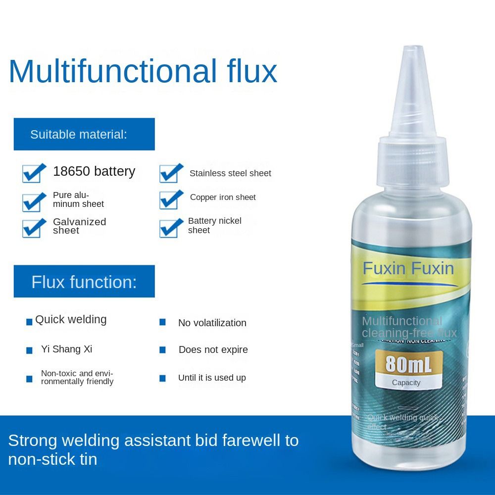 30ml 80ml Fluks Baja Tahan Kar - Soldering Flux Liquid ulasan dan harga