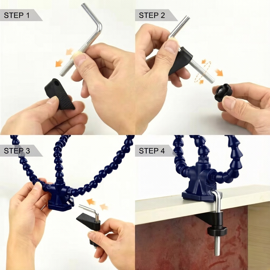 Stasiun Solder Alat Bantu Tang - Pcb Holder Clamp ulasan dan harga