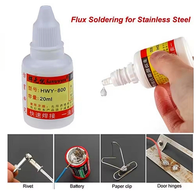 HWY800 20ml Pasta Solder Fluks - Soldering Flux Liquid ulasan dan harga